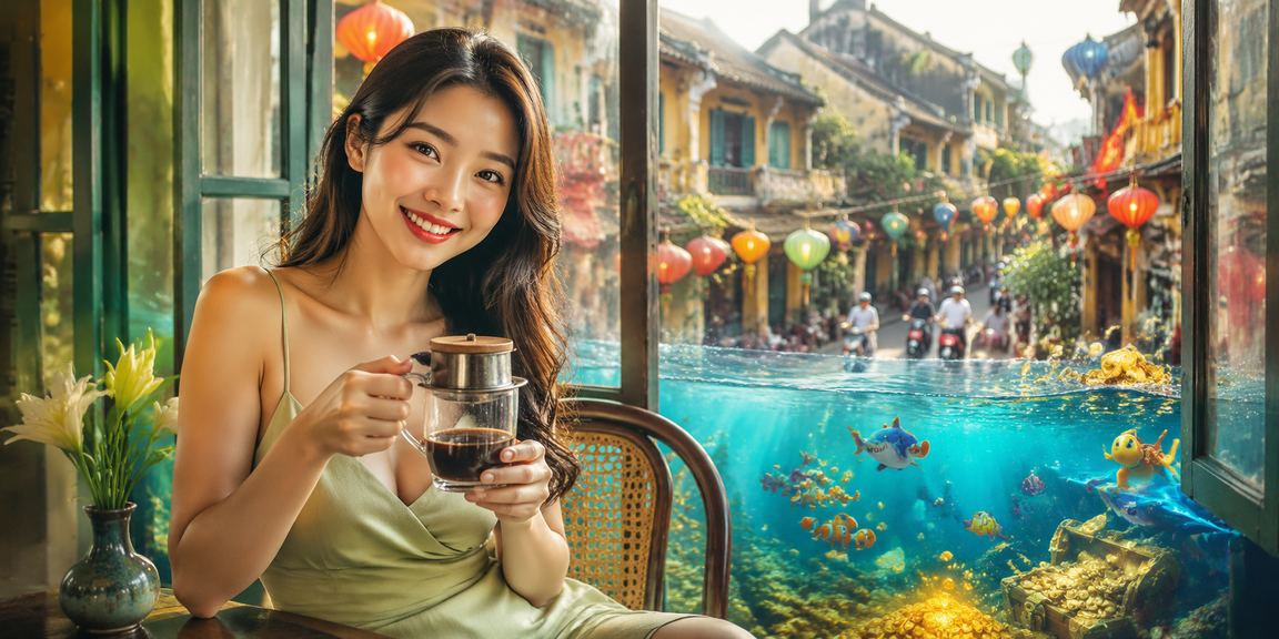 Khung cảnh đặt cược casino tại Hà Nội với cà phê